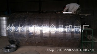 Om de verwerking van roestvrij staal cilindrische tank