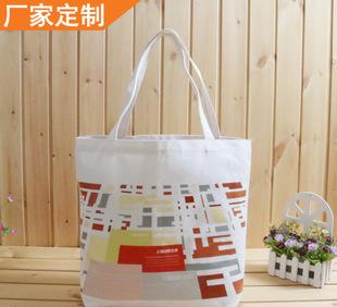 [manufacturers] foreign trade special offer cotton bag cotton bag green canvas bag Custom without side heat transfer