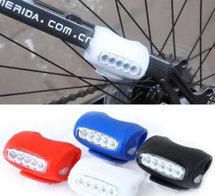 a zárjelző lámpák mountain bike előtt a napfényt a lovaglás 7led (akkumulátor)