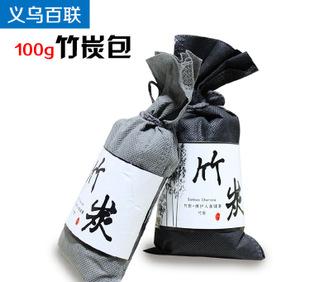 100 g de Producto B bolsa de carbón de bambú japonés además de formaldehído con el nuevo coche de carbón activado para purificar el aire 4201