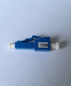 Fixed type optical fiber attenuator 10dB and LC type conversion