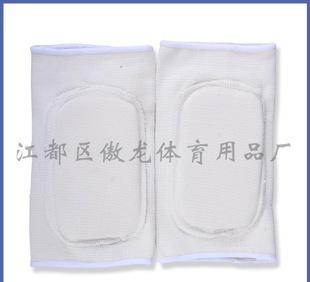 Manufacturers selling sponge knitted volleyball elbow elbow pads thick black and blue and white optional