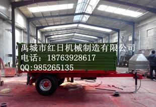 The supply of 7C-2 four-wheel tractor supporting airport machinery 2 tons of non tipping trailer