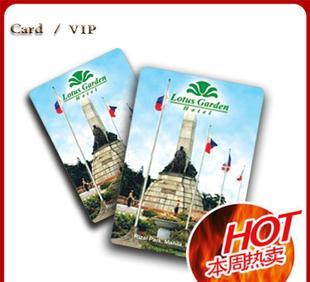 Manufacturers supply member discount supermarket barcode card along the two card PVC picture card VIP new membership card