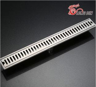 Longding special stainless steel shower drain drain direct lengthened large flow of large displacement fast drainage